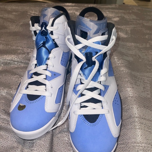Air Jordan 6 Retro 'University Blue' - Men's Size 7.5 / Women's Size 9 - Picture 3 of 11